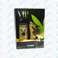 Caseta Cadou Playboy VIP for Women, Deodorant + Gel de Du? foto