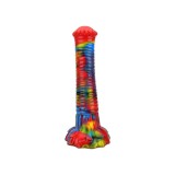 Dildo F*ckLore Pegasus Horsdick, din silicon, colorat, 27 cm