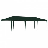 Cort de petrecere profesional, verde, 4 x 9 m, 90 g/m&sup2;