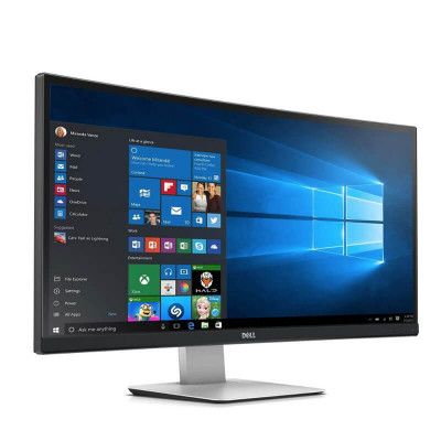 Monitor Curbat LED SH Dell UltraSharp U3415W, 34 inci, 3440 x 1440p, IPS, Grad B foto