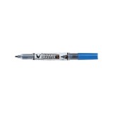 Pachet 10 buc marker pentru tabla vboard master s pilot 0.8 mm varf rotund albastru