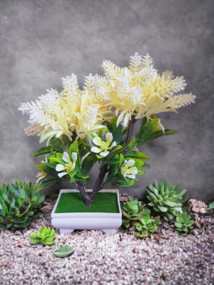 Copacel decorativ model astilbe alb foto