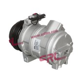 Compresor aer conditionat BMW X5 E53 2000-10.2006, motorizare 3.0 d 160kw, diesel si 3.0 R6 170kw, benzina, rola curea 110 mm, 5 caneluri, de tip Den