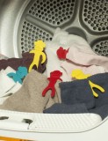 Suport pentru sosete - Sock Monkey | Kikkerland