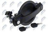 Maner exterior usa Fiat Doblo 2000-2010; partea din fata, cu actuator, cu doua chei; 735309964; NTY, aftermarket