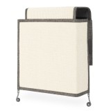 Protectie canapea pentru pisici Navaris, 70x50 cm, sisal/lin, latura dreapta, 56507.22