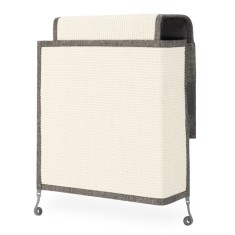 Protectie canapea pentru pisici Navaris, 70x50 cm, sisal/lin, latura dreapta, 56507.22