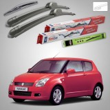 Cumpara ieftin Ștergătoare Suzuki Swift FZ/NZ 3 Uși 2010-2017 | Set Față și Spate Flat &ndash; TeamCar&reg;