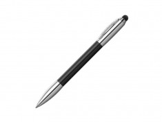 Pix/stylus 3145 Shake Pen Big Stylus, Corp Din Otel Inoxidabil/carbon De Inalta Calitate, Negru/argintiu foto