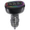 Incarcator auto USAMS CC169, 4 porturi, putere 120 W, transparent