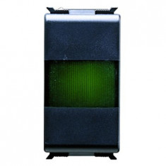 INDICATOR LAMP - 12/24/250 V - SINGLE - GREEN - 1 modul - PLAYBUS