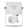 REFLECTOR LED SMD 10W 3000K IP65 CU SENZOR MISCARE - ALB, V-TAC
