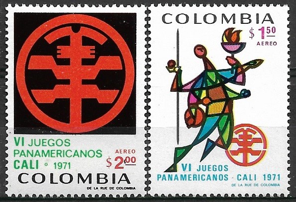 B0445 - Columbia 1971 - Sport 2v.neuzat,perfecta stare
