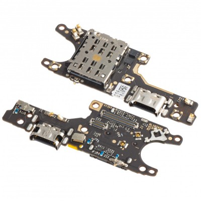Placa cu Conector Incarcare - Microfon - Modul Cititor SIM Huawei nova 9, Service Pack 02354NUV foto