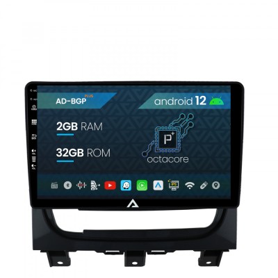Navigatie Fiat Strada Idea (2011-2016), Android 12, P-Octacore 2GB RAM + 32GB ROM, 9 Inch - AD-BGP9002+AD-BGRKIT350 foto
