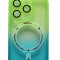 Huse silicon cu incarcare wireless pentru Iphone 14 Pro Max Verde