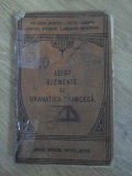 ELEMENTE DE GRAMATICA FRANCESA-LUDOVIC LEIST-229235