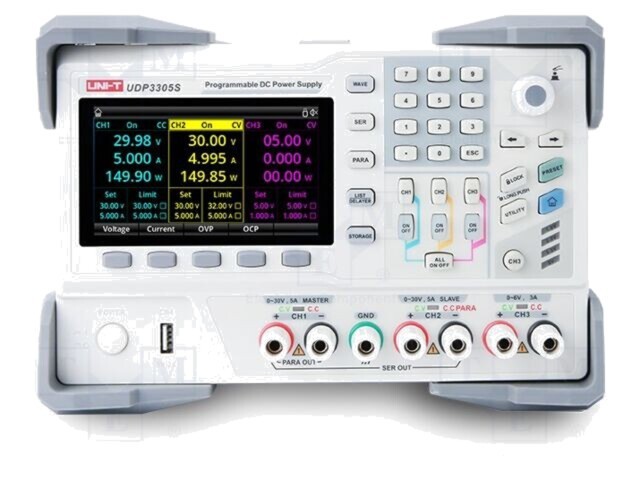 Alimentator de Laborator Programabil Liniar Multicanal UNI-T Ch: 4