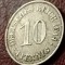 10 pfennig 1914 E, stare aUNC [poze]. Discount conform descriere [10 - 20 %. Vezi descrierea.].