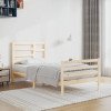 Cadru de pat, 90x200 cm, lemn masiv GartenMobel Dekor, vidaXL