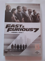 Film pe DVD - Fast &amp;amp; Furious 7 - anul 2015 - cu subtitrare in limba romana foto