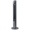 Ventilator tip turn Trisa Fresh Breeze 9346.43, cu Telecomanda, Putere 45W, 3 viteze, Inaltime 120 cm, INOX Negru - NOU