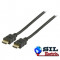 Cablu de mare viteza HDMI - HDMI functie Ethernet 3m negru Valueline