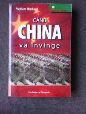 CAND CHINA VA INVINGE - STEPHANE MARCHAND foto