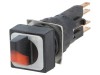 Comutator Rotativ 16mm Roșu 2 Poziții