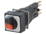 Comutator Rotativ 16mm Roșu 2 Poziții