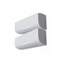 Aparat de aer conditionat multisplit Daikin cu doua unitati interne 1x7000 BTU, 1x 9000 BTU, Unitate externa 1 x 14000, Wi-Fi inclus, Alb
