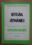 Istoria Romaniei. Crestomatie (volumul 3 Epoca Moderna)