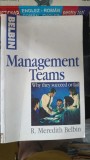 Management Teams Why They Succeed or Fail - R. Meredith Belbin