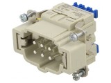Conector HDC Inserturi Contact Tată Han ES Press PIN 6