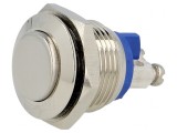 Comutator Anti-Vandalism IP65 &Oslash;16mm 2A 36VDC