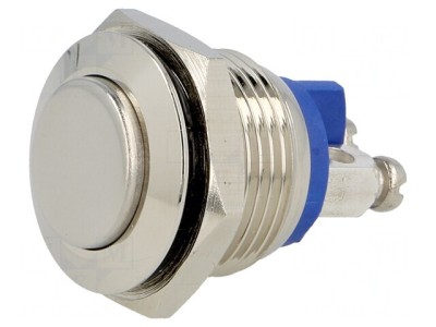 Comutator Anti-Vandalism IP65 &amp;Oslash;16mm 2A 36VDC foto