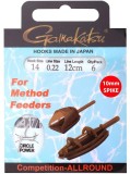 Carlige Legate GAMAKATSU Method Hair Spike PCHR, 12cm, Nr.6, 0.28mm, 6buc/pac