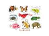 Classic Wooden Peg Puzzles | Charley Harper, AMMO Books LLC