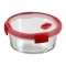 Caserola alimente, Curver Smart Cook, sticla, rotunda, transparenta, 0.6 L