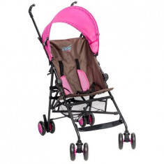 Carucior sport U-Grow cu roti duble, Maro / Strawberry Pink foto