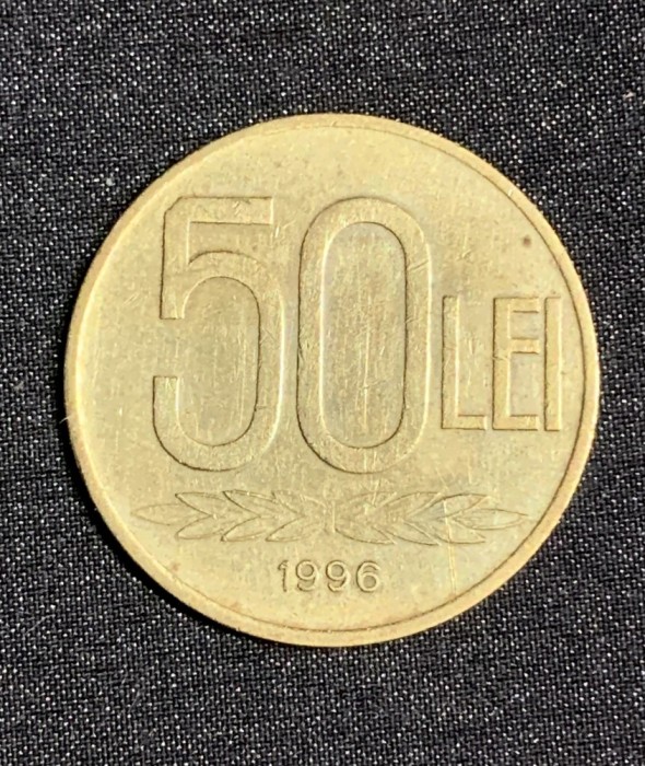 Moneda 50 lei 1996