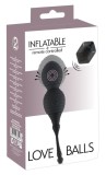 Ou vibrator gonflabila si 7 moduri de vibrație Inflatable + Remote Control Love