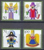 Bundes 1990 - Crăciun, jucarii, serie neuzata