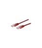 Cablu CAT5e UTP de retea RJ45 8P8C tata - RJ45 8P8C tata 2m rosu, Valueline