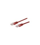 Cablu CAT5e UTP de retea RJ45 8P8C tata - RJ45 8P8C tata 2m rosu, Valueline