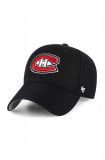 47brand șapcă NHL Montreal Canadiens culoarea negru, cu imprimeu H-MVP10WBV-BKD, 47 Brand