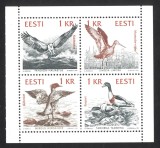 Estonia 1992 - Păsări, bloc neuzat