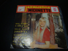 Disc vinil - Jacqueline Midinette - Festivalul Cerbul de aur 1968 foto