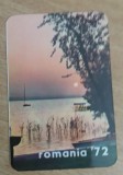 C9 12 - 1972 - Calendar de buzunar - reclama turism