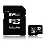 Card Silicon Power SP MicroSD 32 GB CL10 + Adaptor